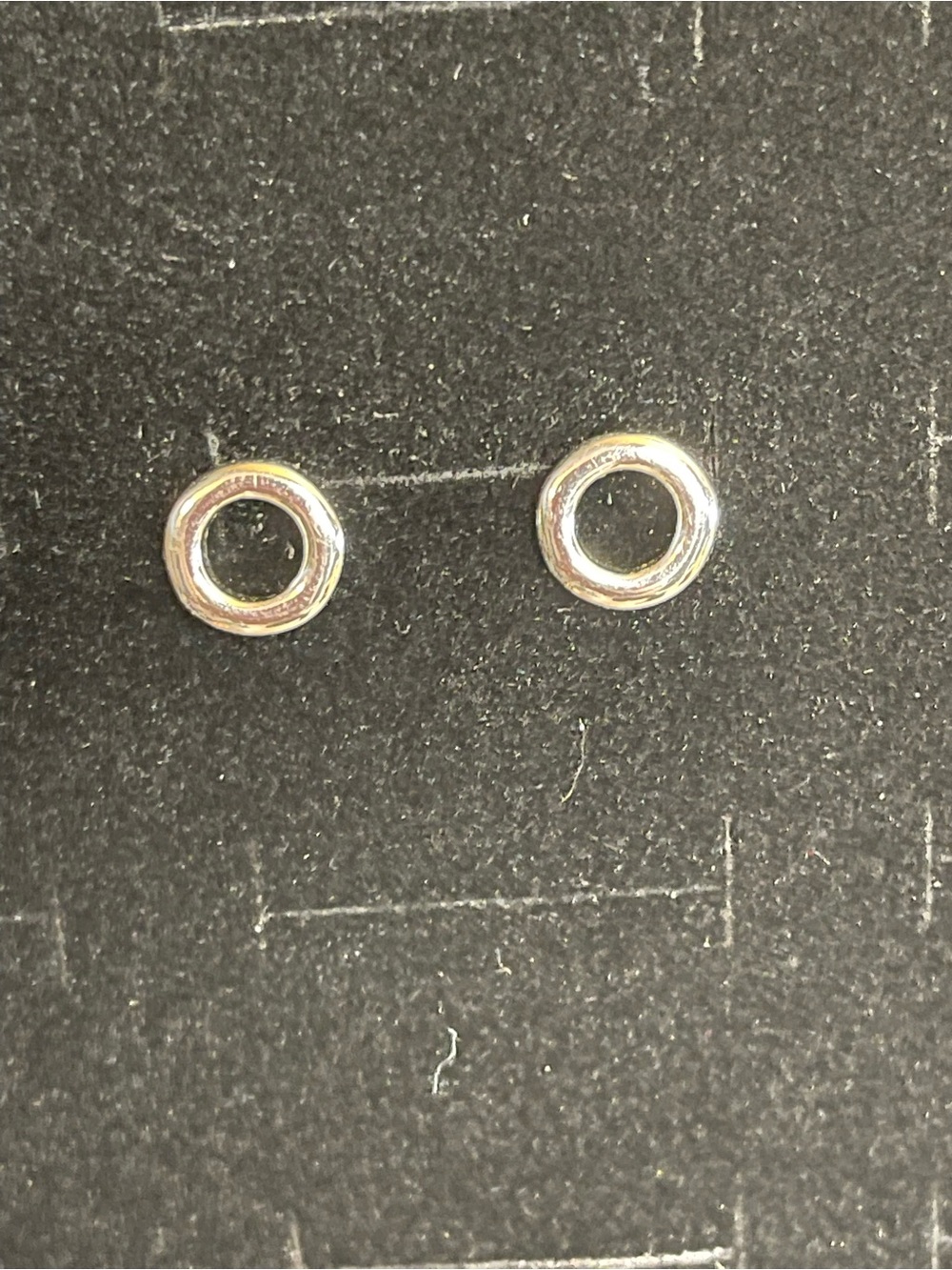 New Sterling silver stud earrings